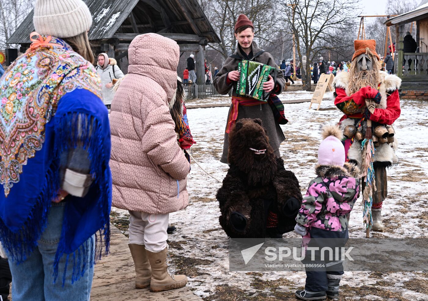 Russia Maslenitsa Celebration