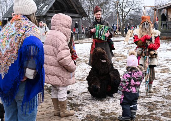 Russia Maslenitsa Celebration
