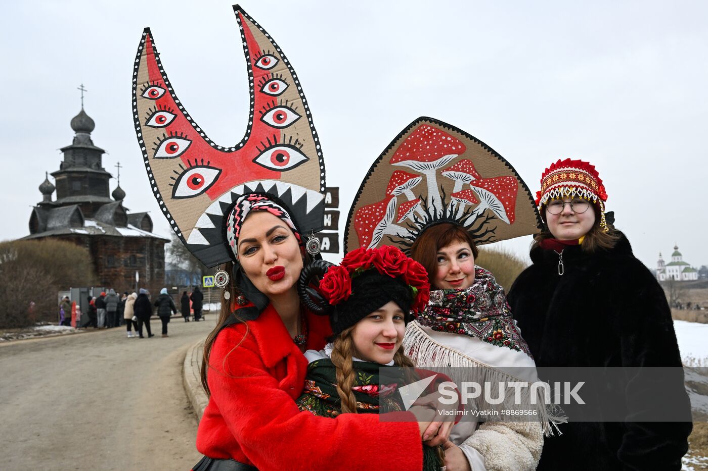 Russia Maslenitsa Celebration