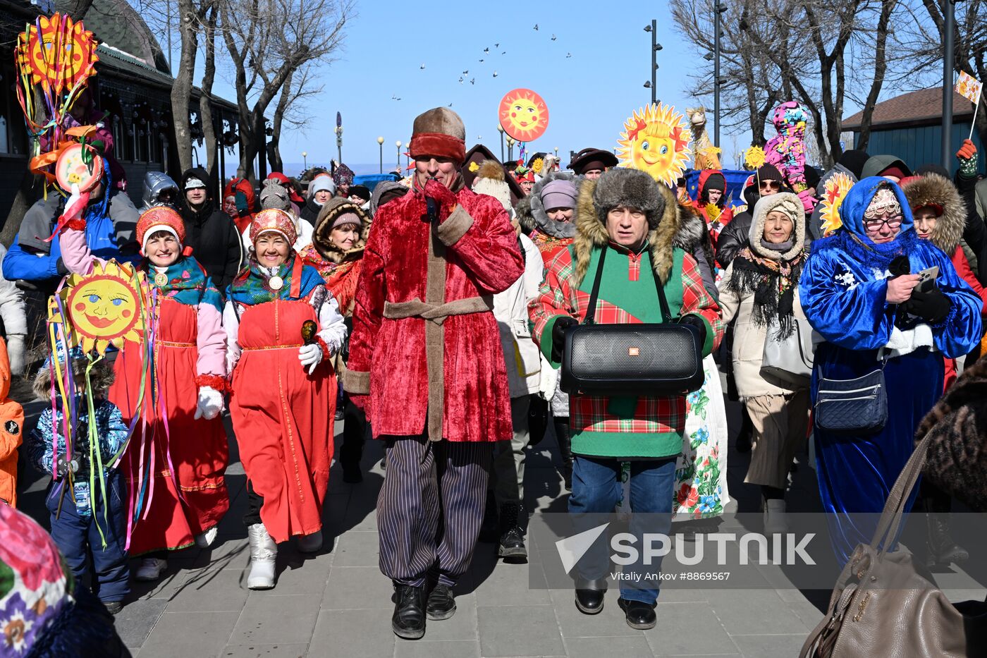 Russia Maslenitsa Celebration