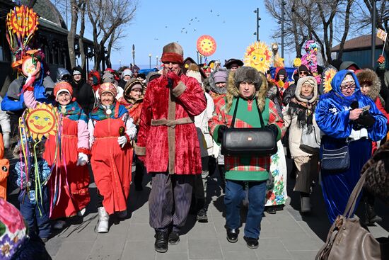 Russia Maslenitsa Celebration