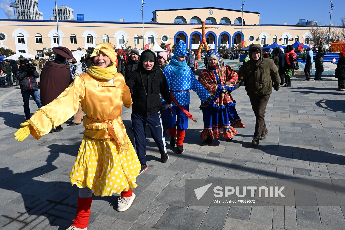 Russia Maslenitsa Celebration