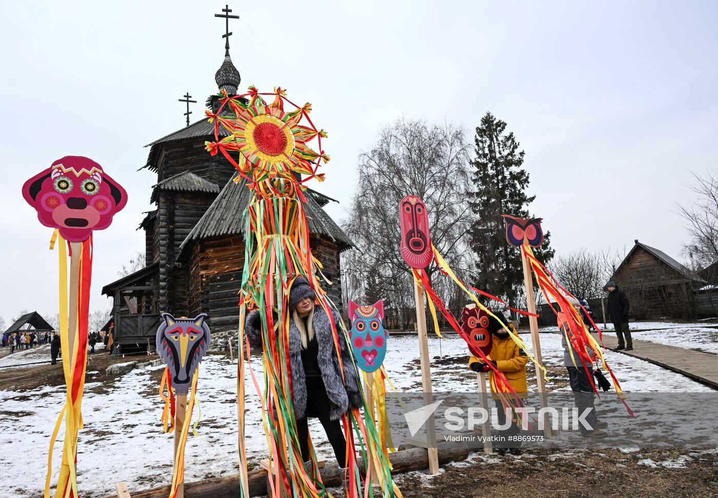 Russia Maslenitsa Celebration