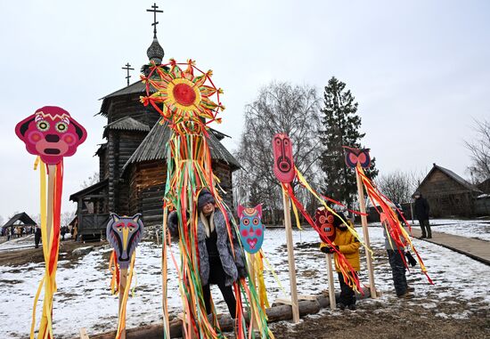 Russia Maslenitsa Celebration