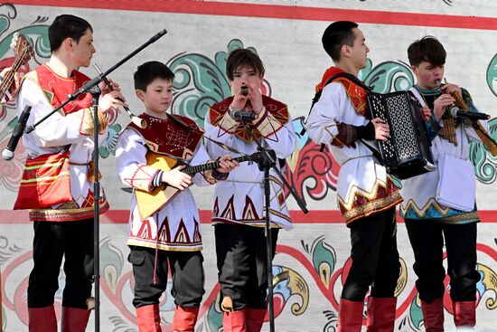 Russia Maslenitsa Celebration