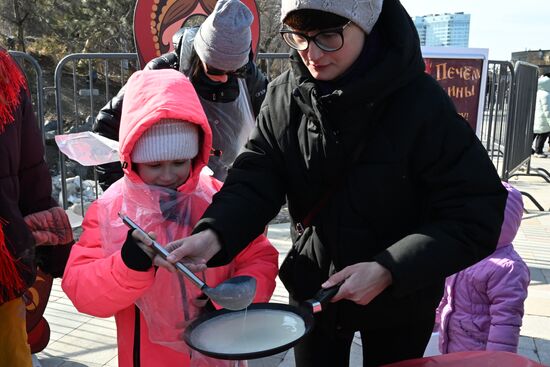 Russia Maslenitsa Celebration