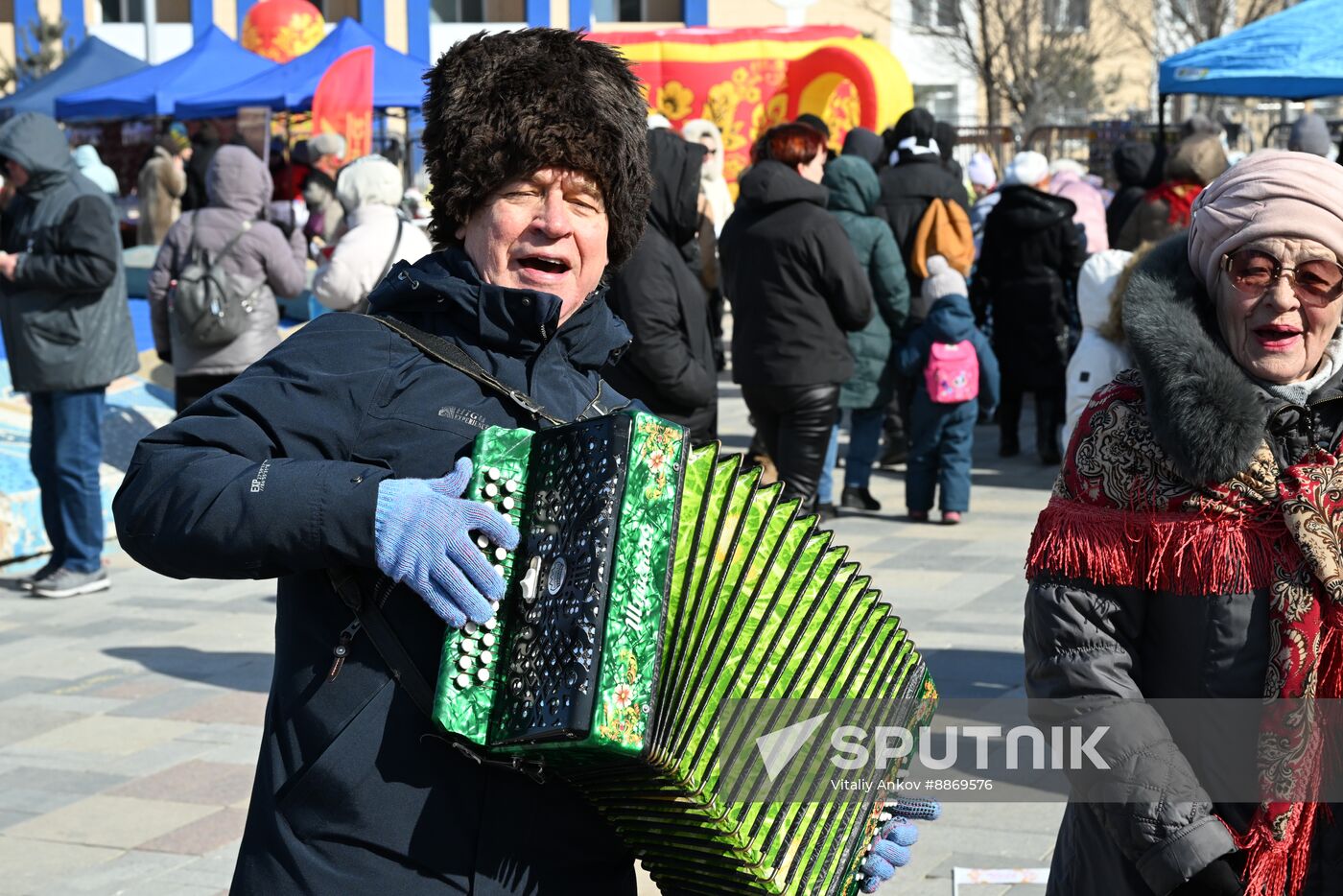 Russia Maslenitsa Celebration