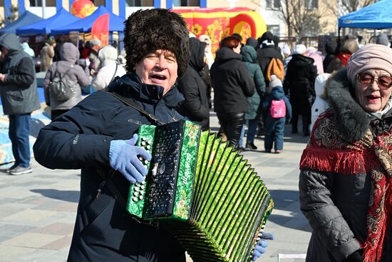 Russia Maslenitsa Celebration