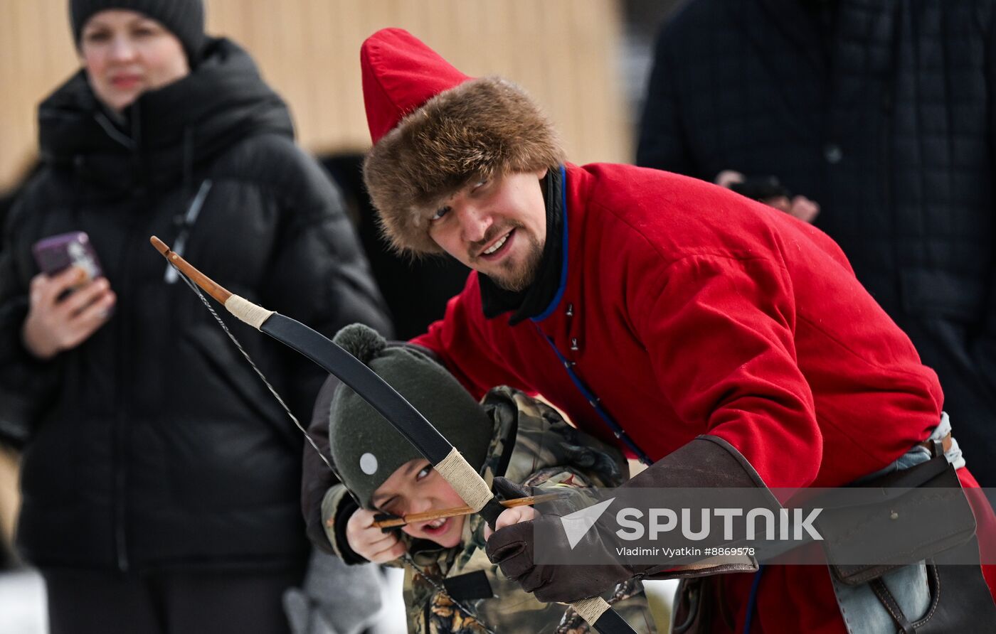 Russia Maslenitsa Celebration