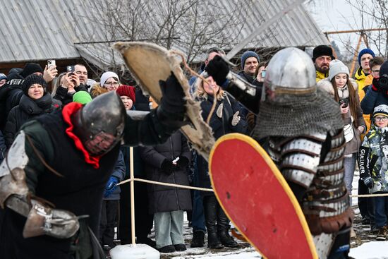 Russia Maslenitsa Celebration