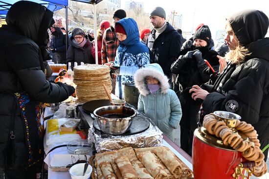 Russia Maslenitsa Celebration