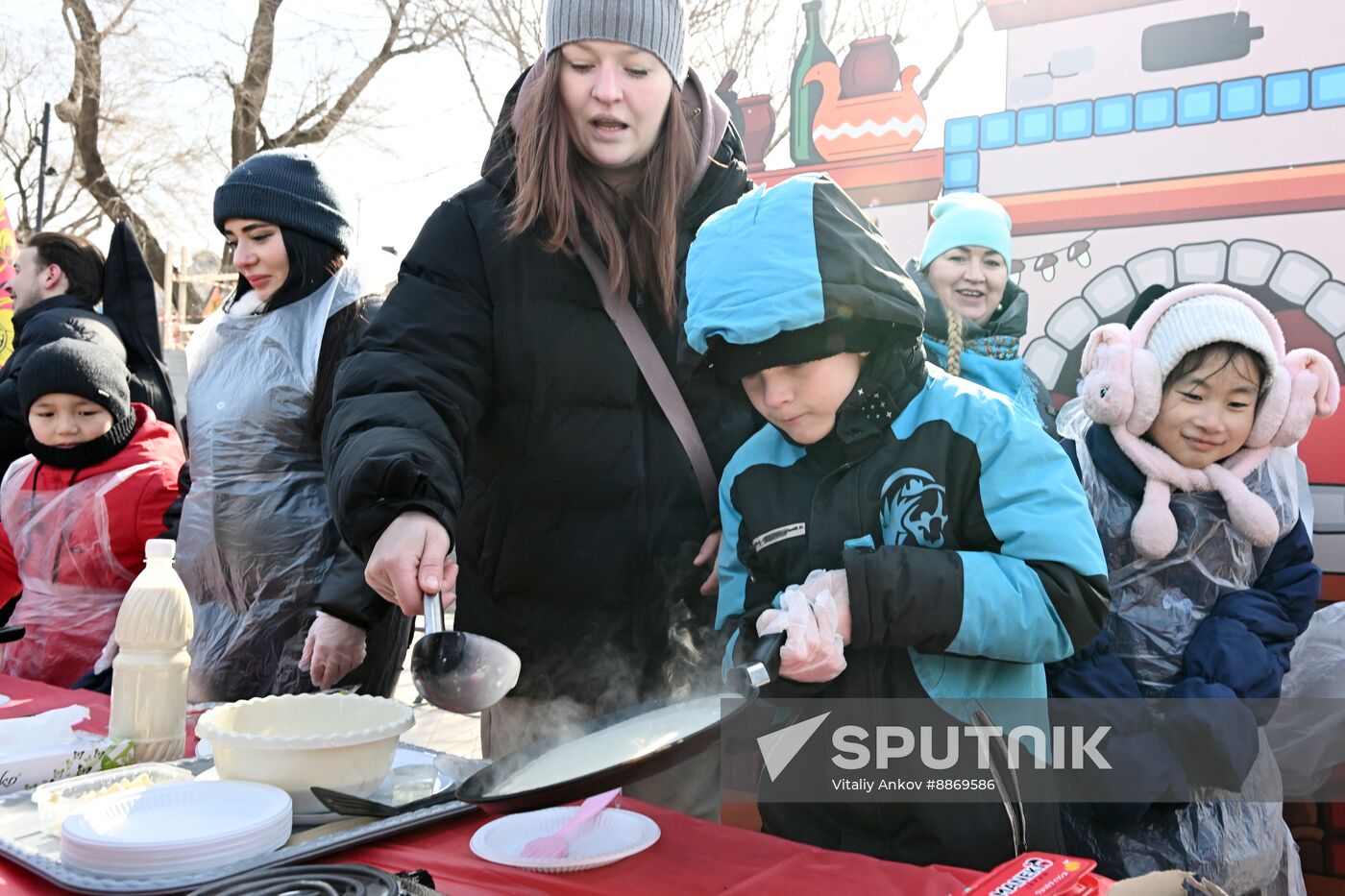 Russia Maslenitsa Celebration
