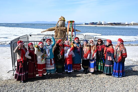 Russia Maslenitsa Celebration
