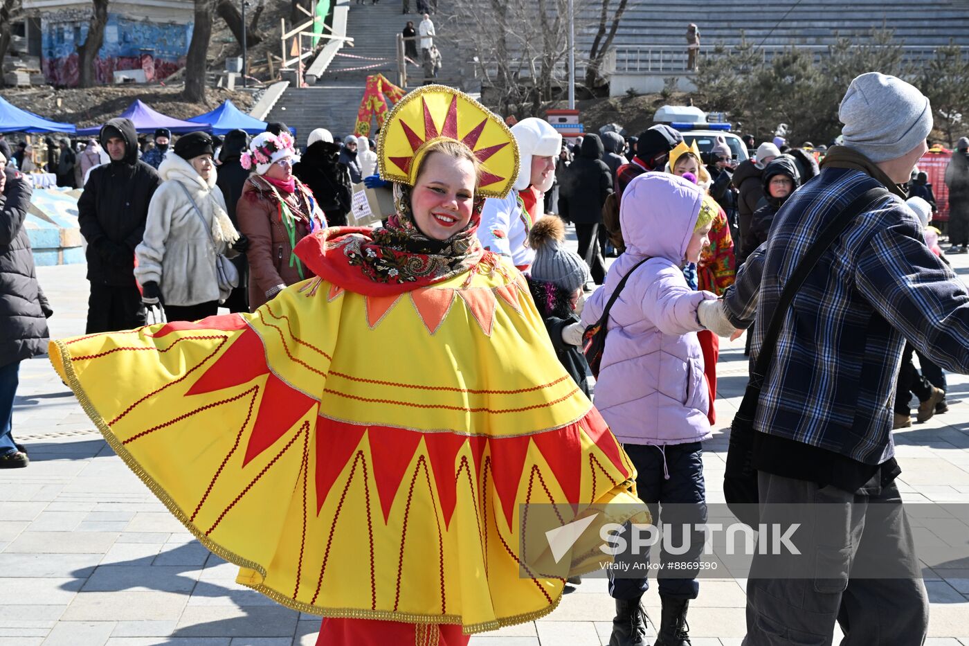 Russia Maslenitsa Celebration