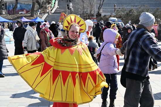 Russia Maslenitsa Celebration