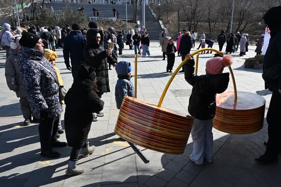 Russia Maslenitsa Celebration