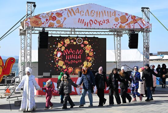 Russia Maslenitsa Celebration