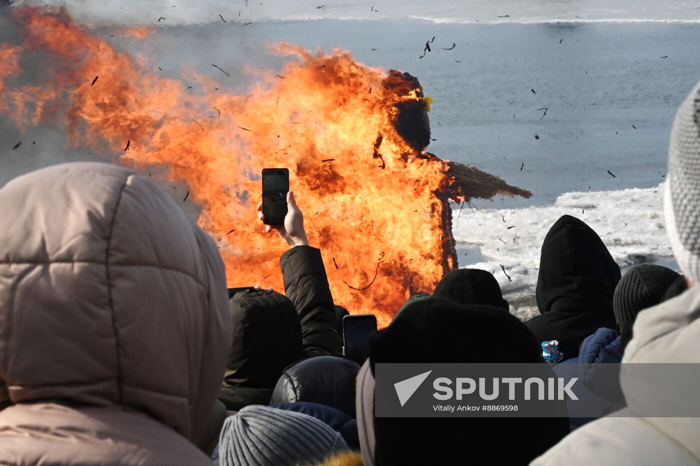 Russia Maslenitsa Celebration