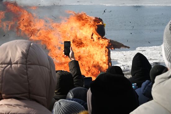 Russia Maslenitsa Celebration