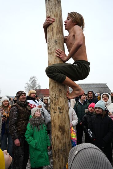 Russia Maslenitsa Celebration