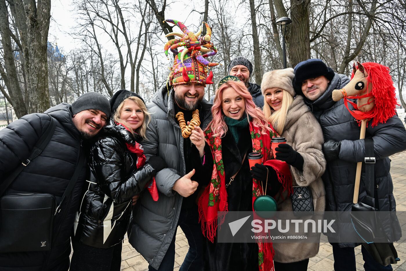 Russia Maslenitsa Celebration