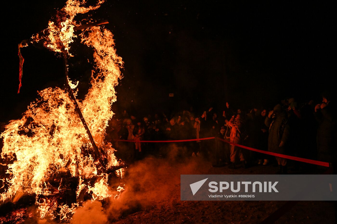 Russia Maslenitsa Celebration