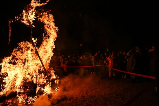 Russia Maslenitsa Celebration