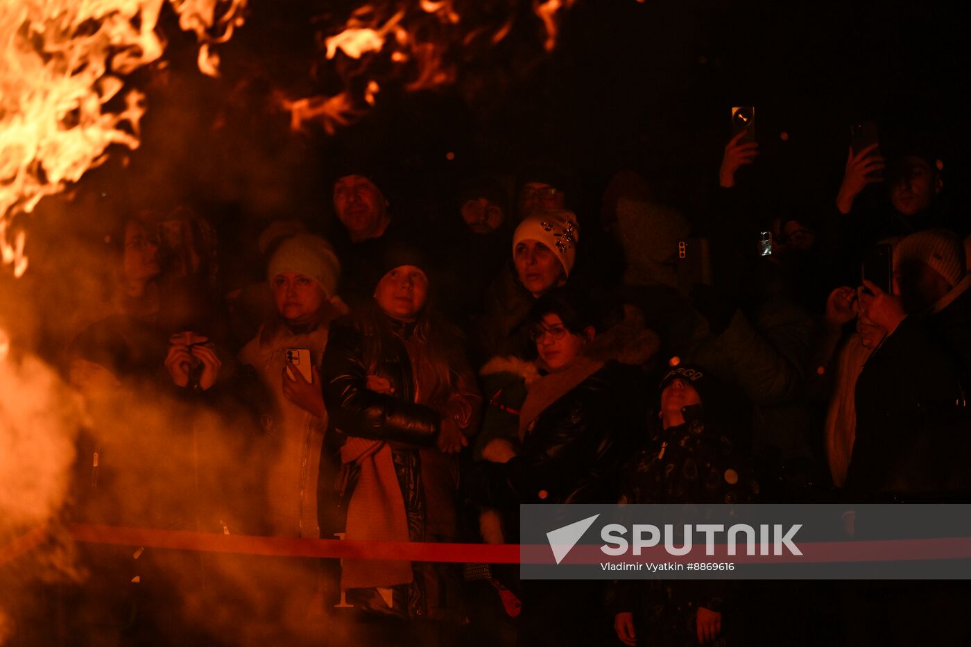 Russia Maslenitsa Celebration
