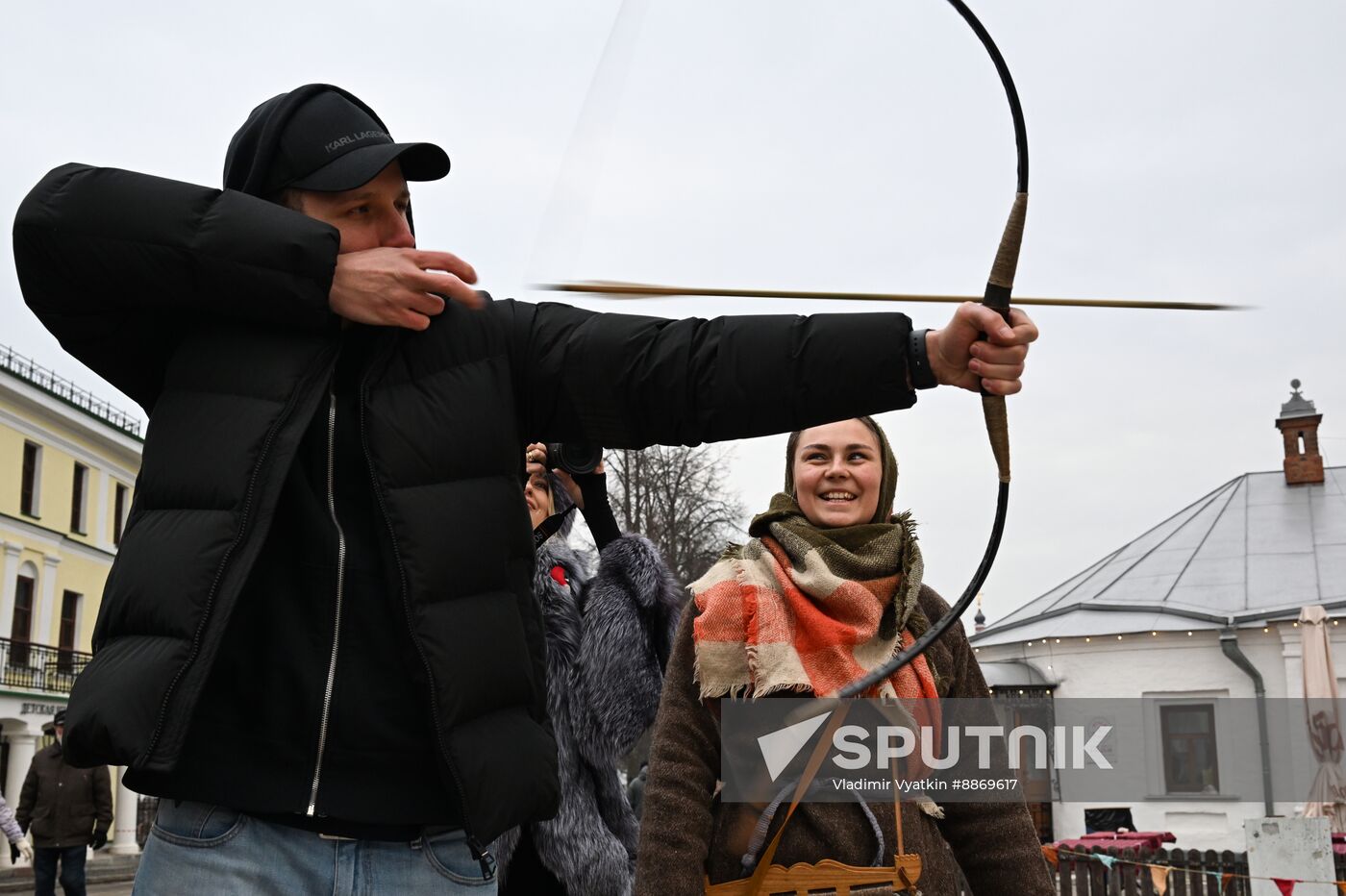 Russia Maslenitsa Celebration