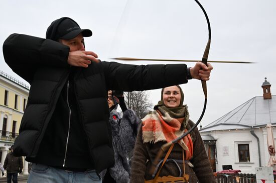 Russia Maslenitsa Celebration