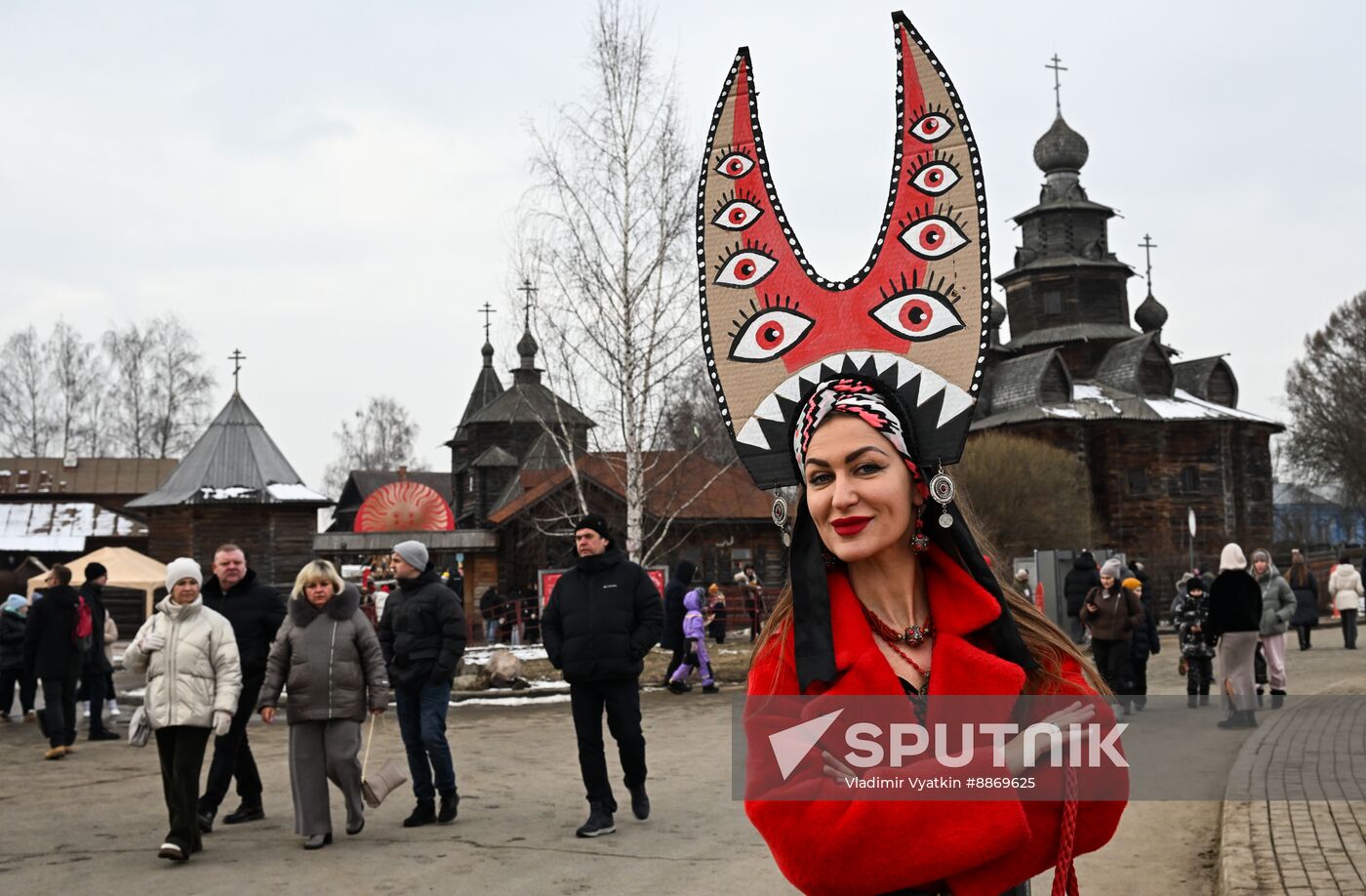 Russia Maslenitsa Celebration