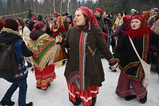 Russia Maslenitsa Celebration