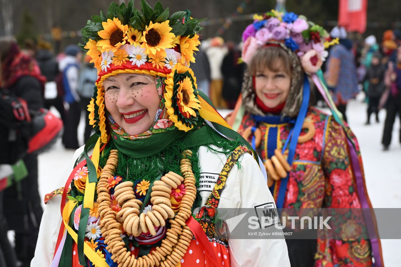 Russia Maslenitsa Celebration