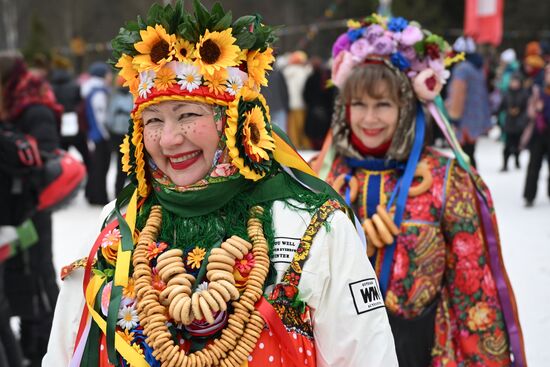 Russia Maslenitsa Celebration