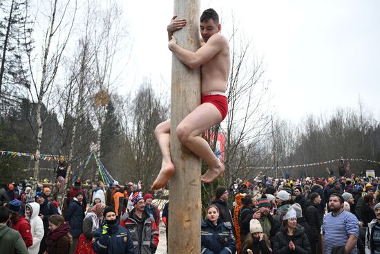 Russia Maslenitsa Celebration