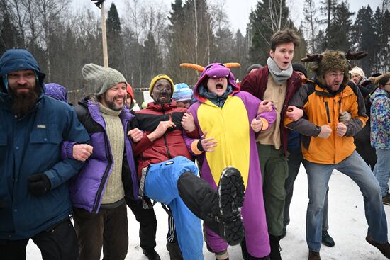 Russia Maslenitsa Celebration