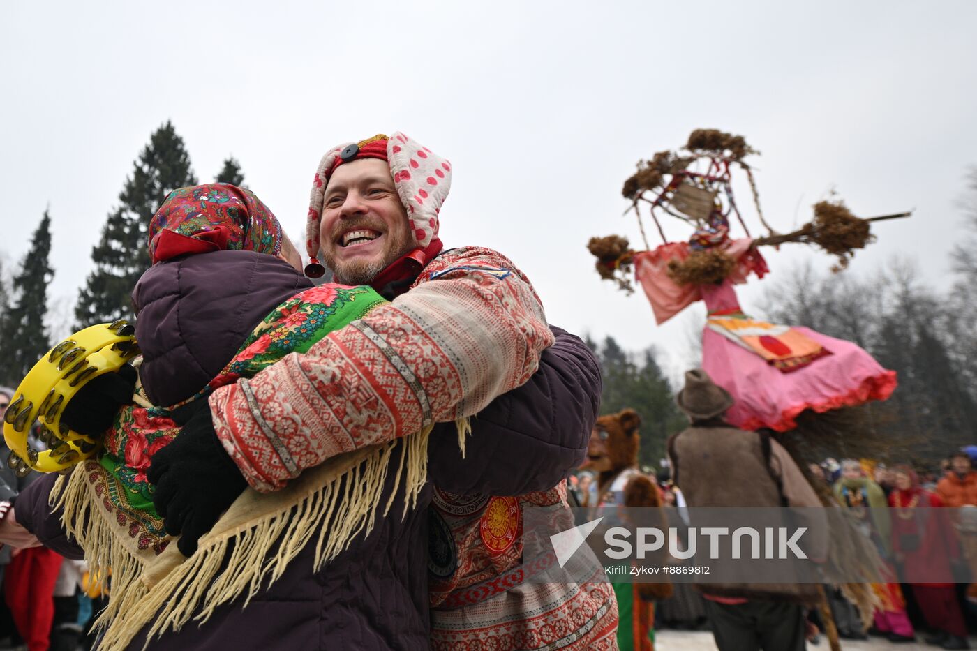 Russia Maslenitsa Celebration