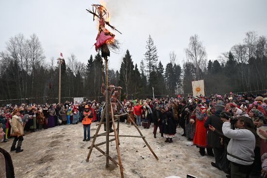 Russia Maslenitsa Celebration