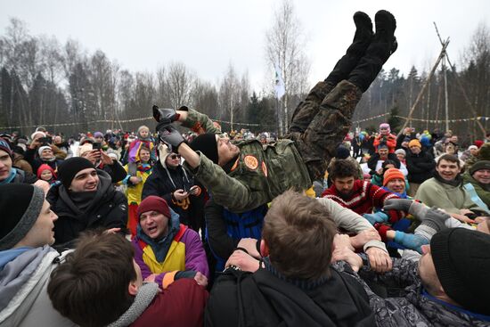 Russia Maslenitsa Celebration
