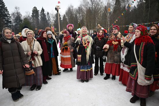 Russia Maslenitsa Celebration