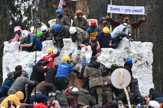 Russia Maslenitsa Celebration