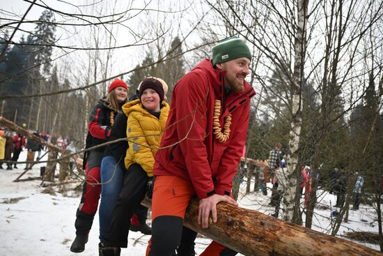 Russia Maslenitsa Celebration
