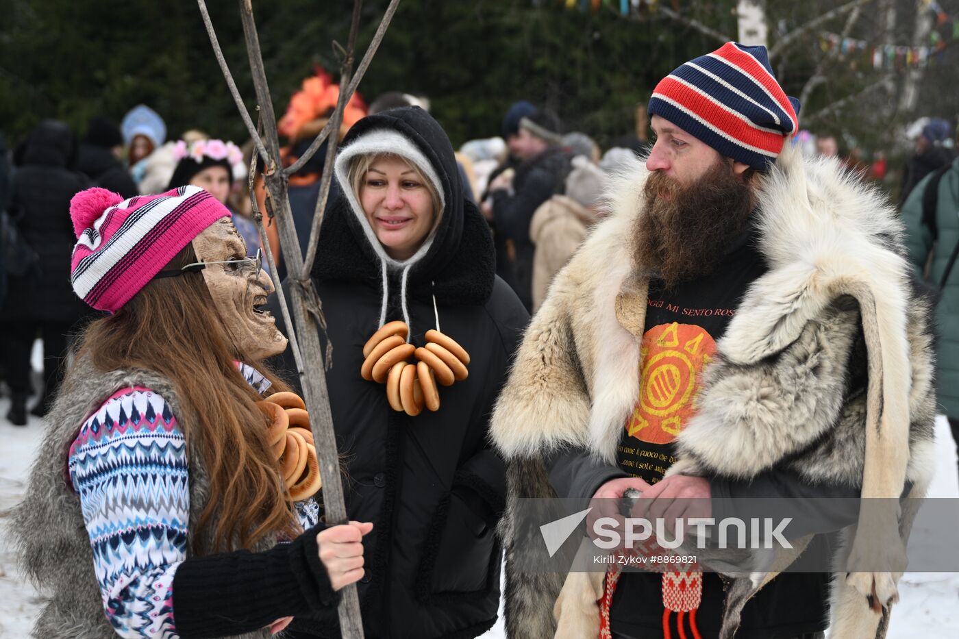 Russia Maslenitsa Celebration