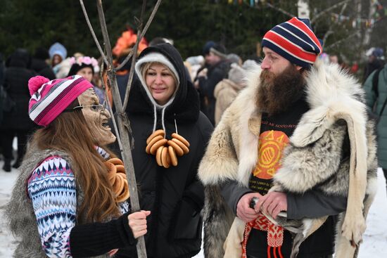 Russia Maslenitsa Celebration