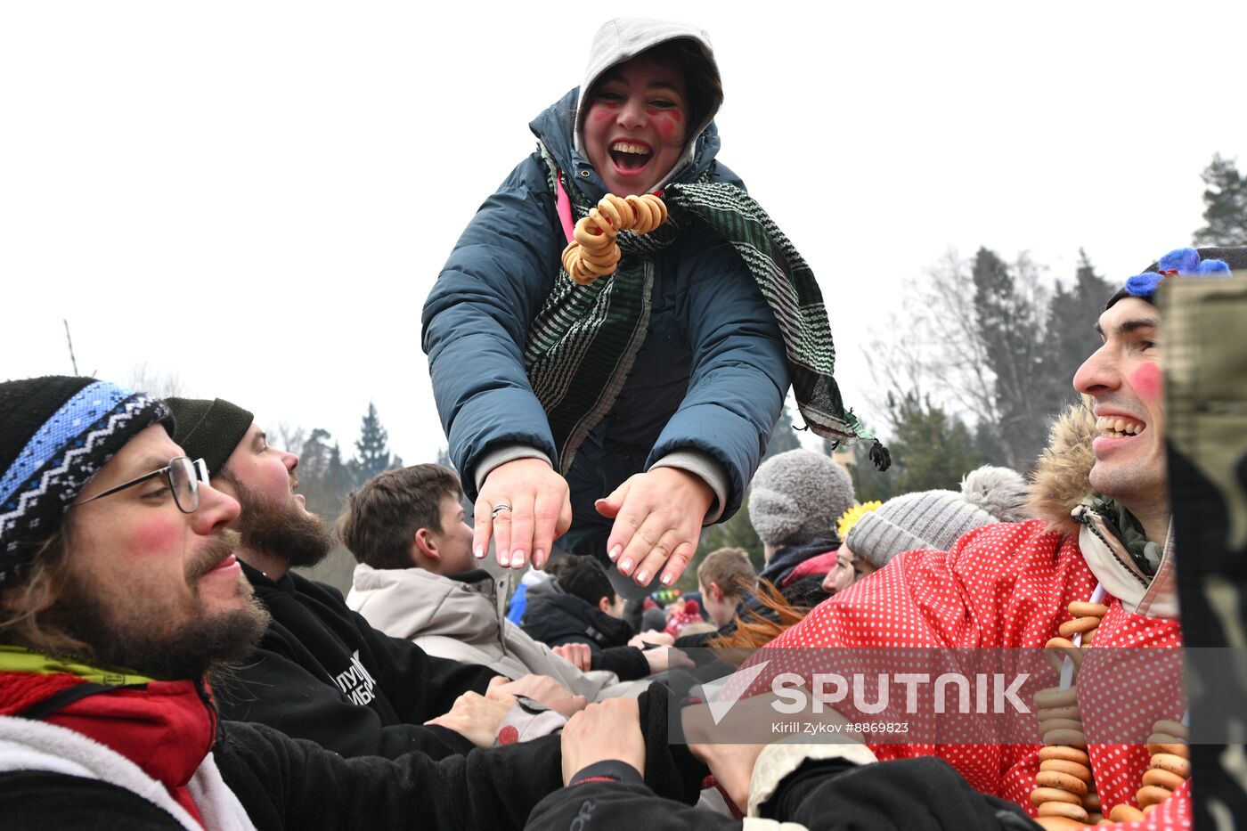 Russia Maslenitsa Celebration