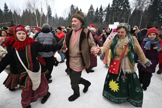 Russia Maslenitsa Celebration
