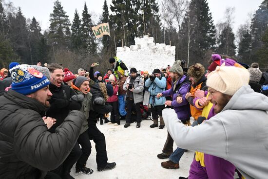 Russia Maslenitsa Celebration