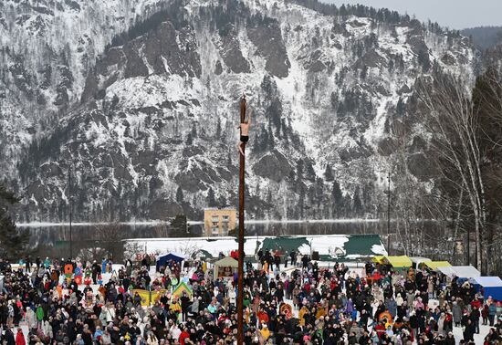 Russia Maslenitsa Celebration