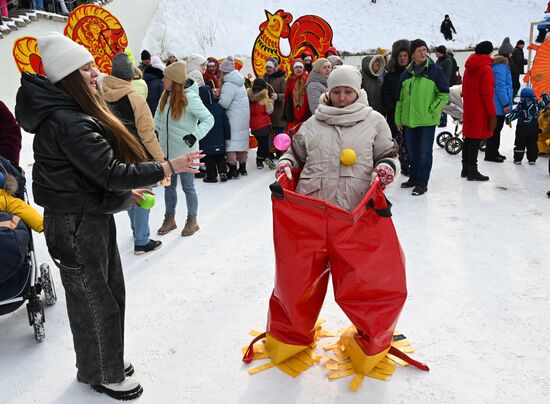 Russia Maslenitsa Celebration