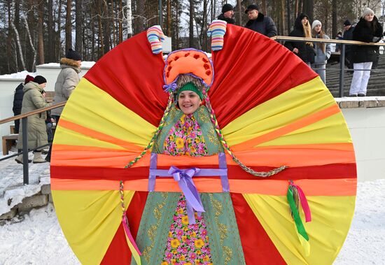 Russia Maslenitsa Celebration